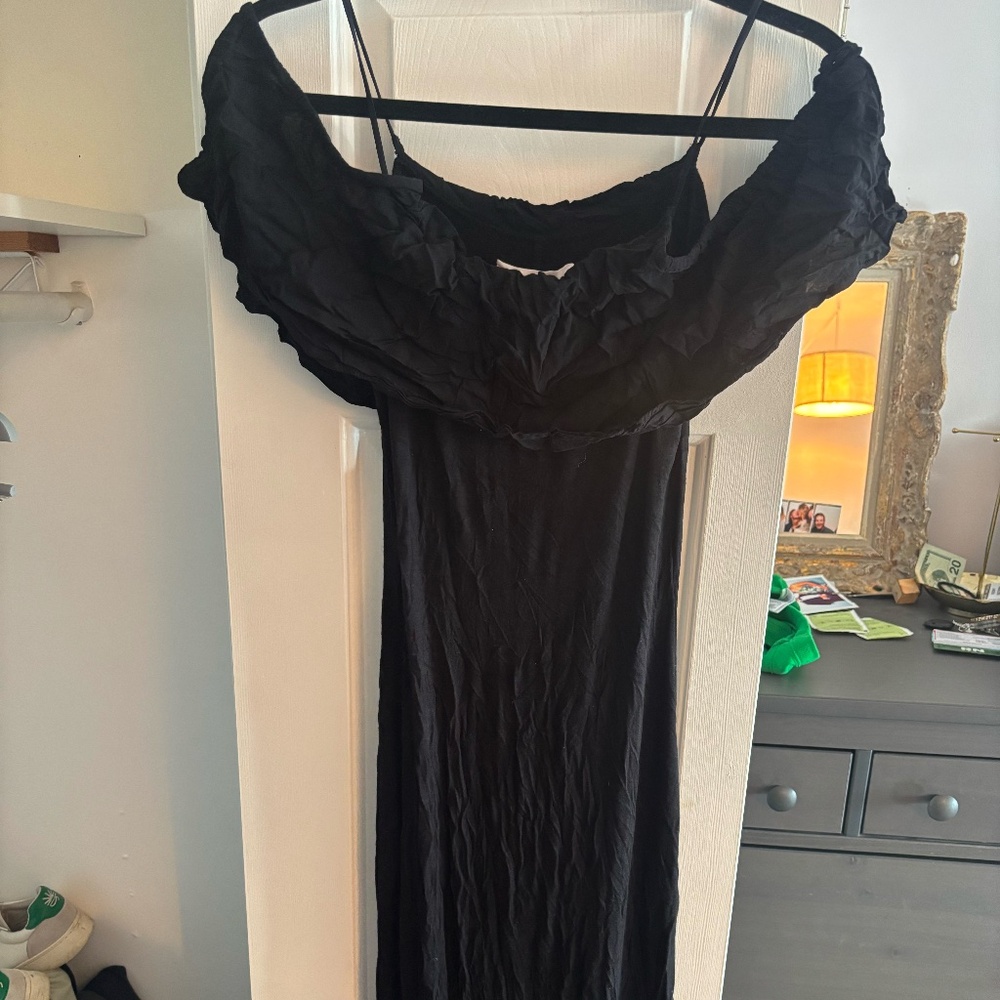 BCBG Bodycon Maxi Dress - Black XXS